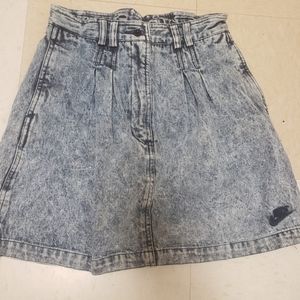 Vintage wash Nike Skirt